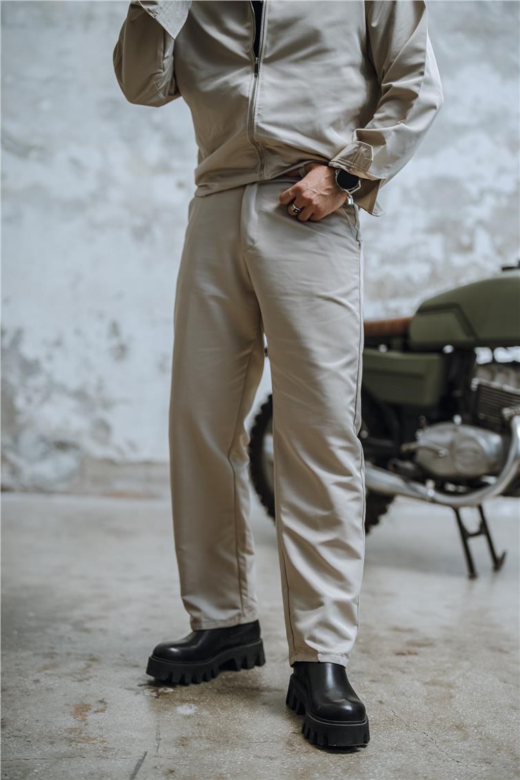 Rahat Klasik Pantolon Taş