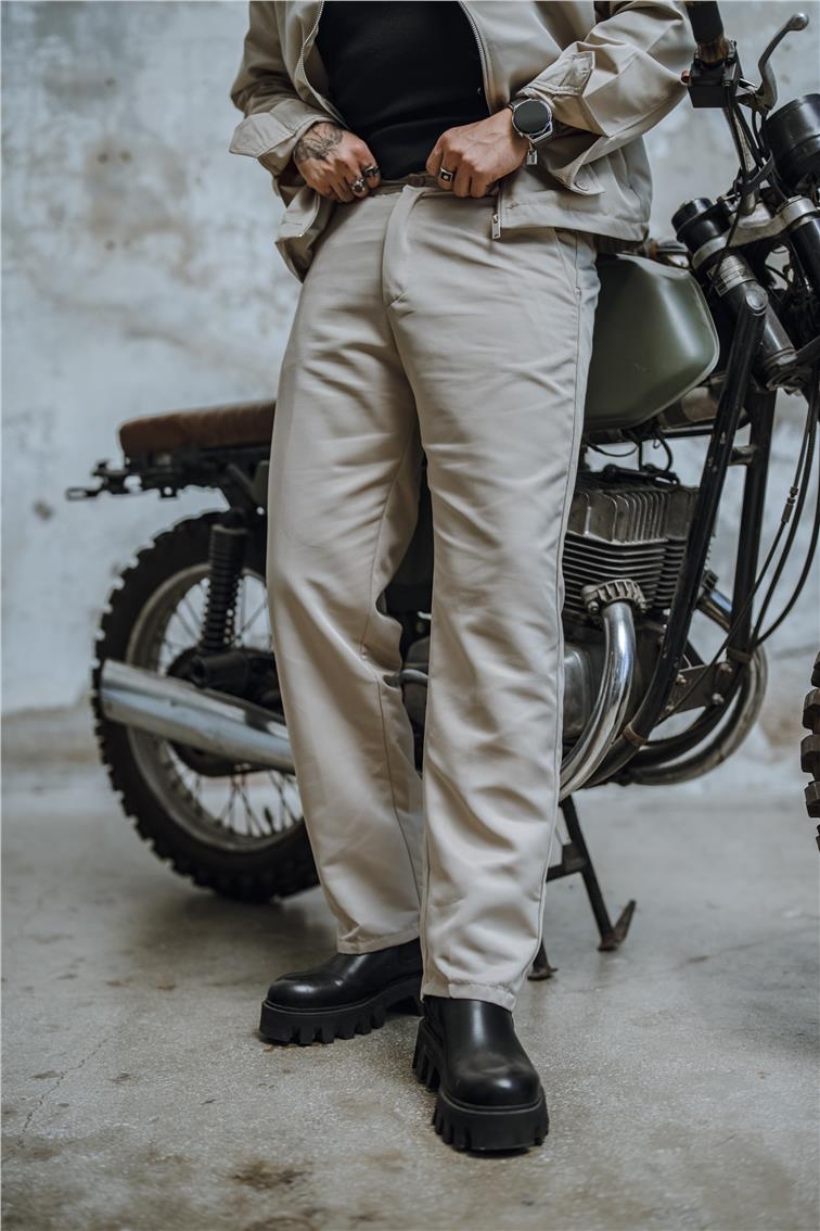 Rahat Klasik Pantolon Taş