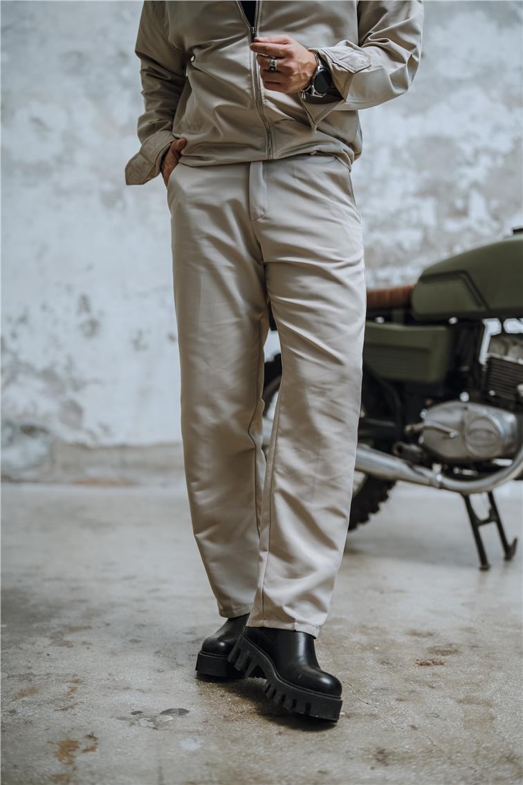 Rahat Klasik Pantolon Taş