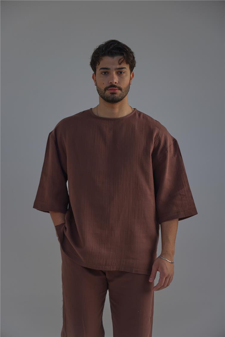 Regular Müslin Takım Kahve