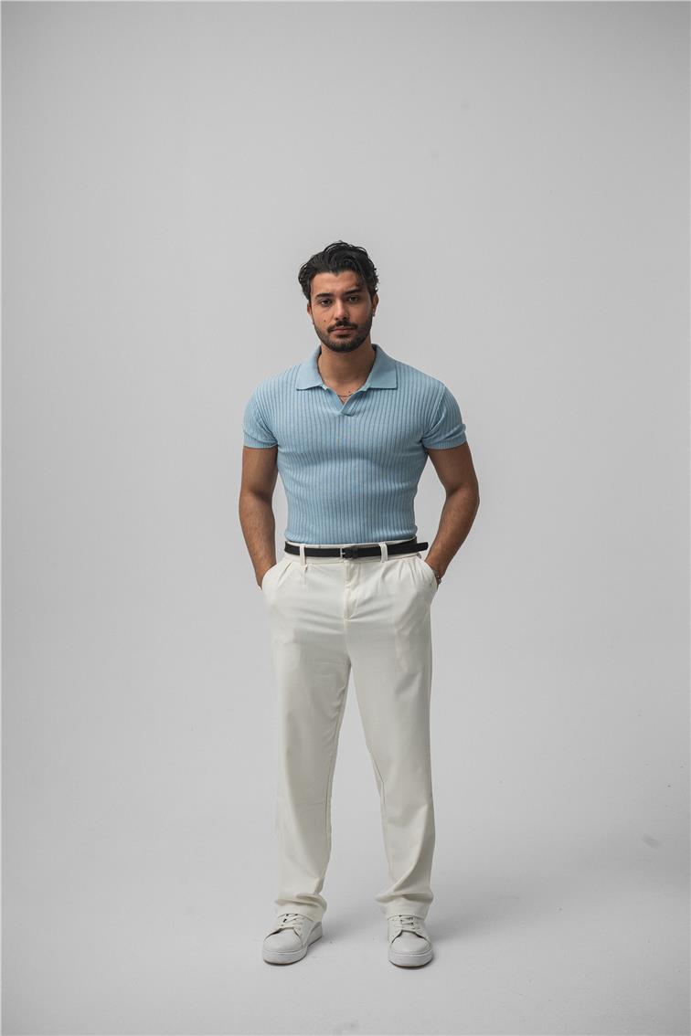 Slim Fit Knit T-Shirt Bebe Mavisi