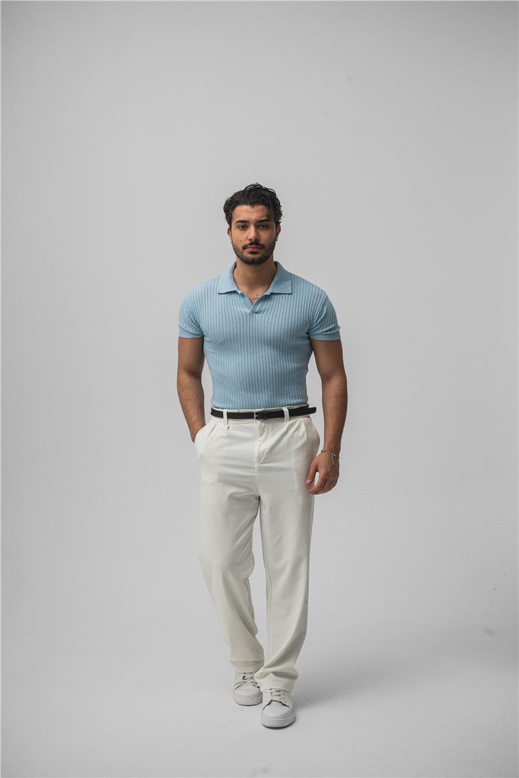 Slim Fit Knit T-Shirt Bebe Mavisi
