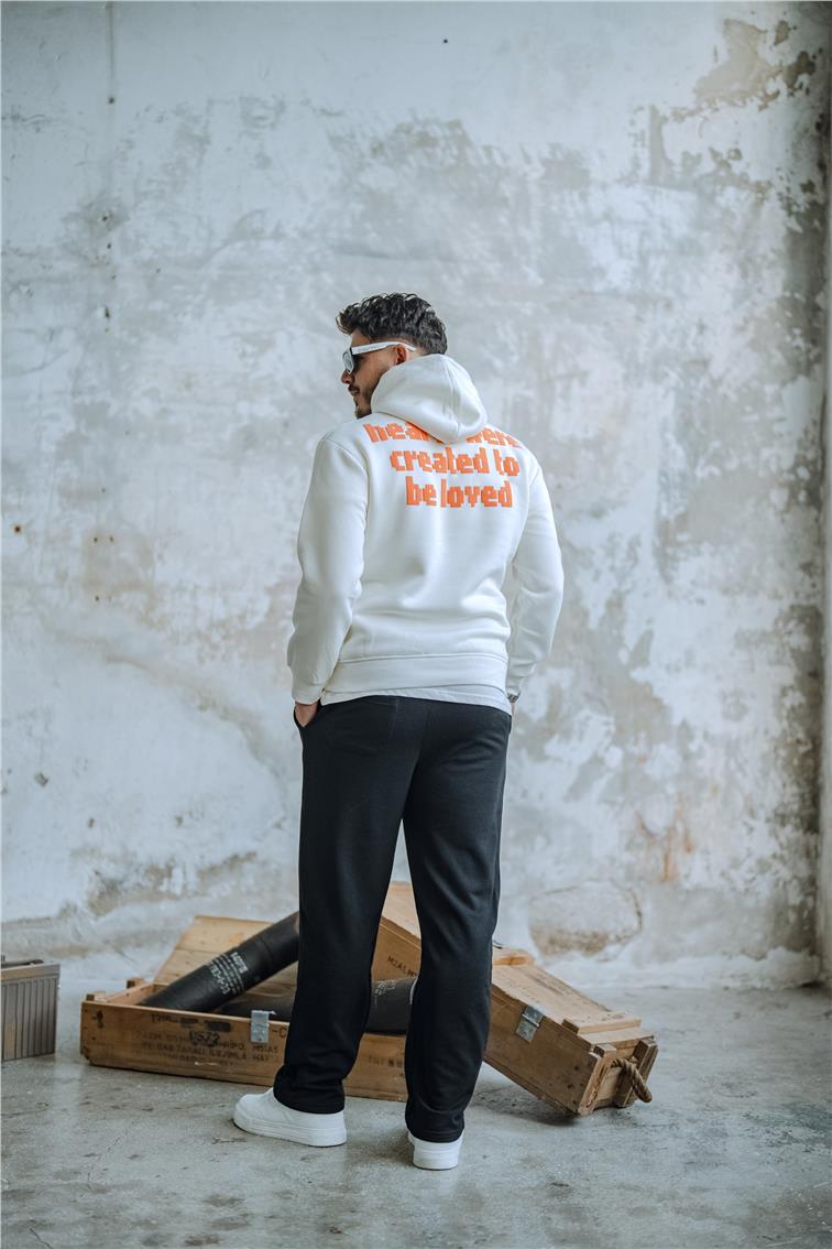 UNDERSTOOD Oversize Sweatshirt Beyaz