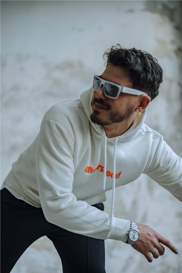 UNDERSTOOD Oversize Sweatshirt Beyaz