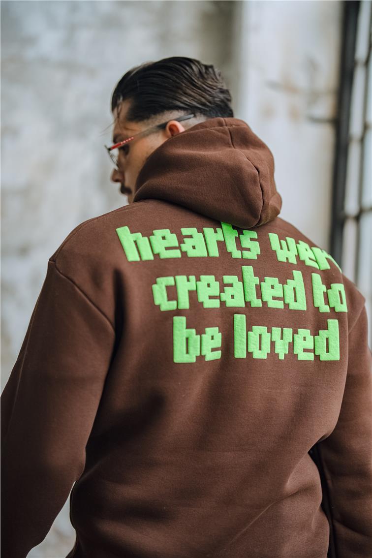 UNDERSTOOD Oversize Sweatshirt Koyu Kahve