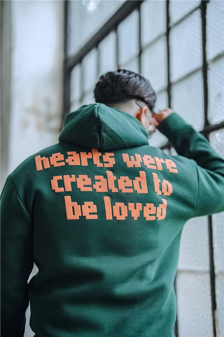 UNDERSTOOD Oversize Sweatshirt Koyu Yeşil