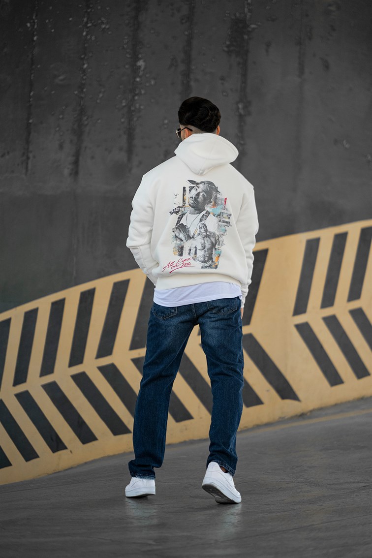All Eyez On Me Oversize Sweatshirt