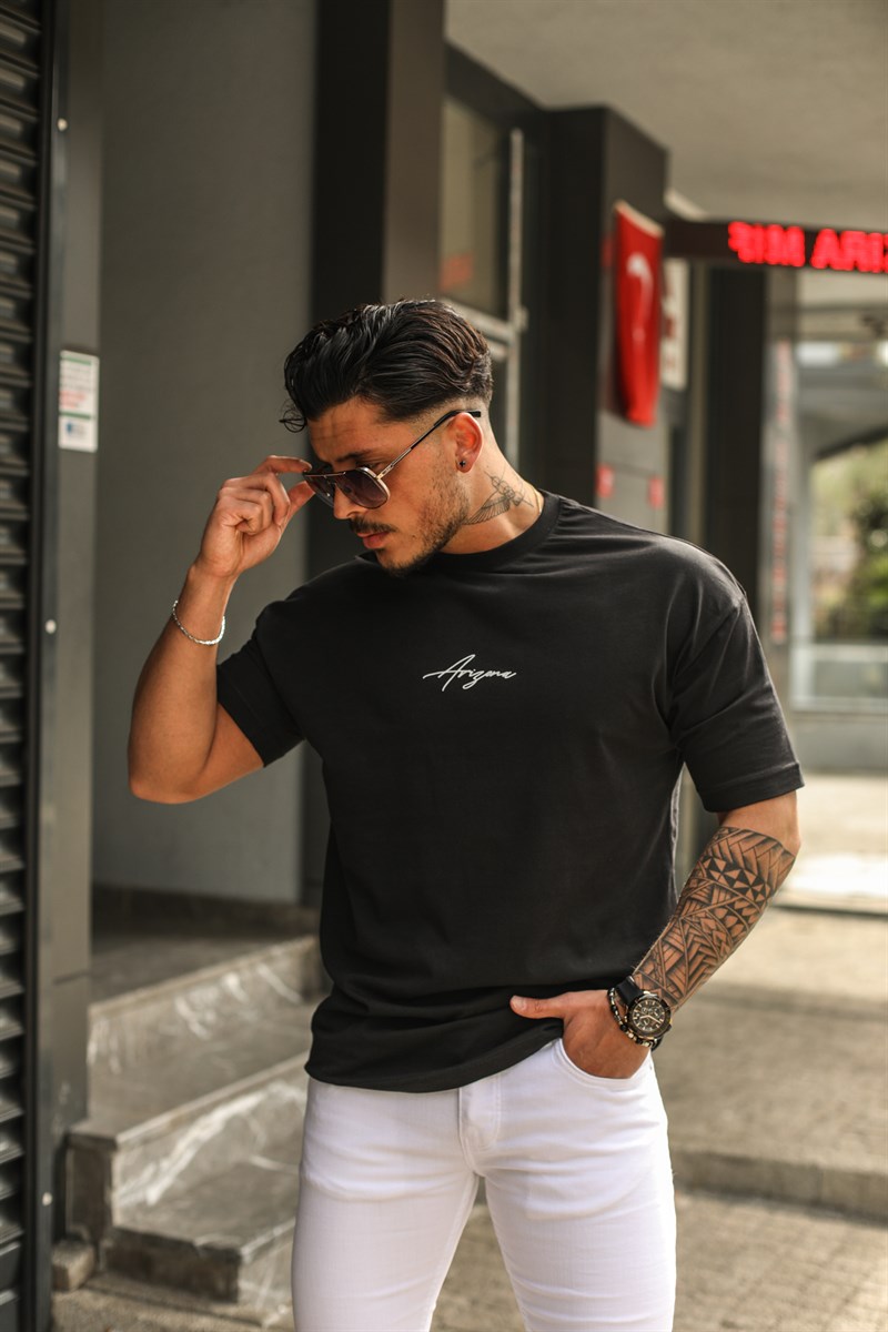 Arizono Detaylı Oversize T-Shirt