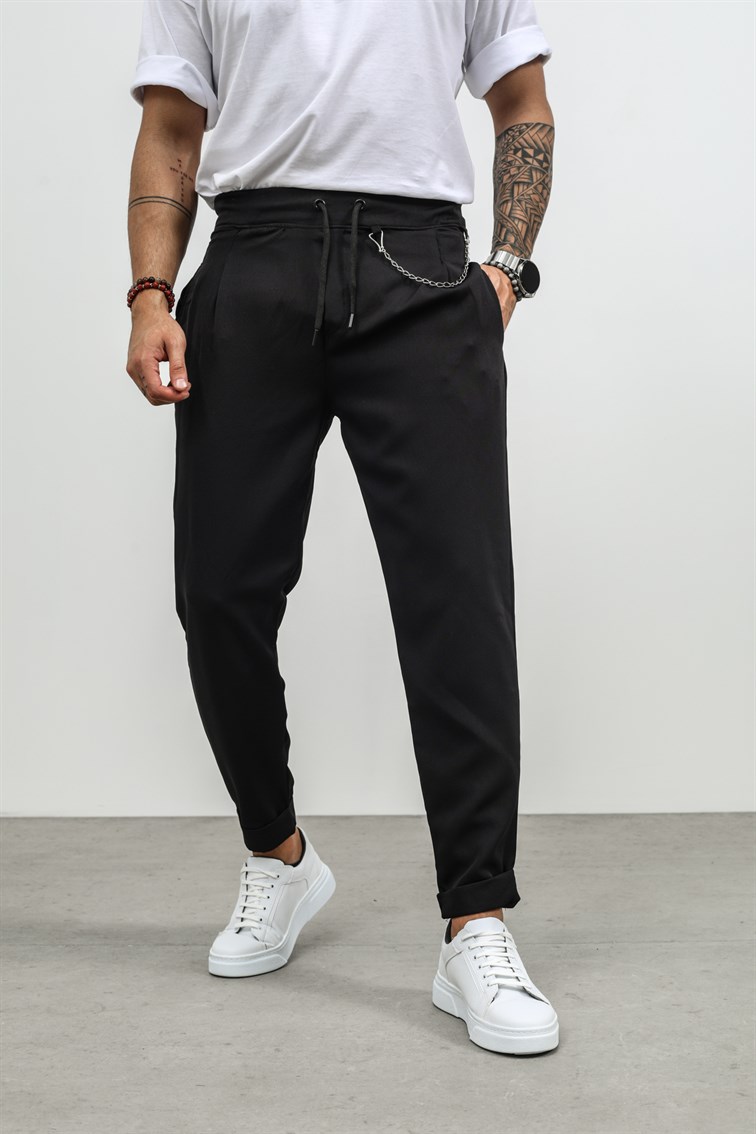 Basic Double Paça Pantolon