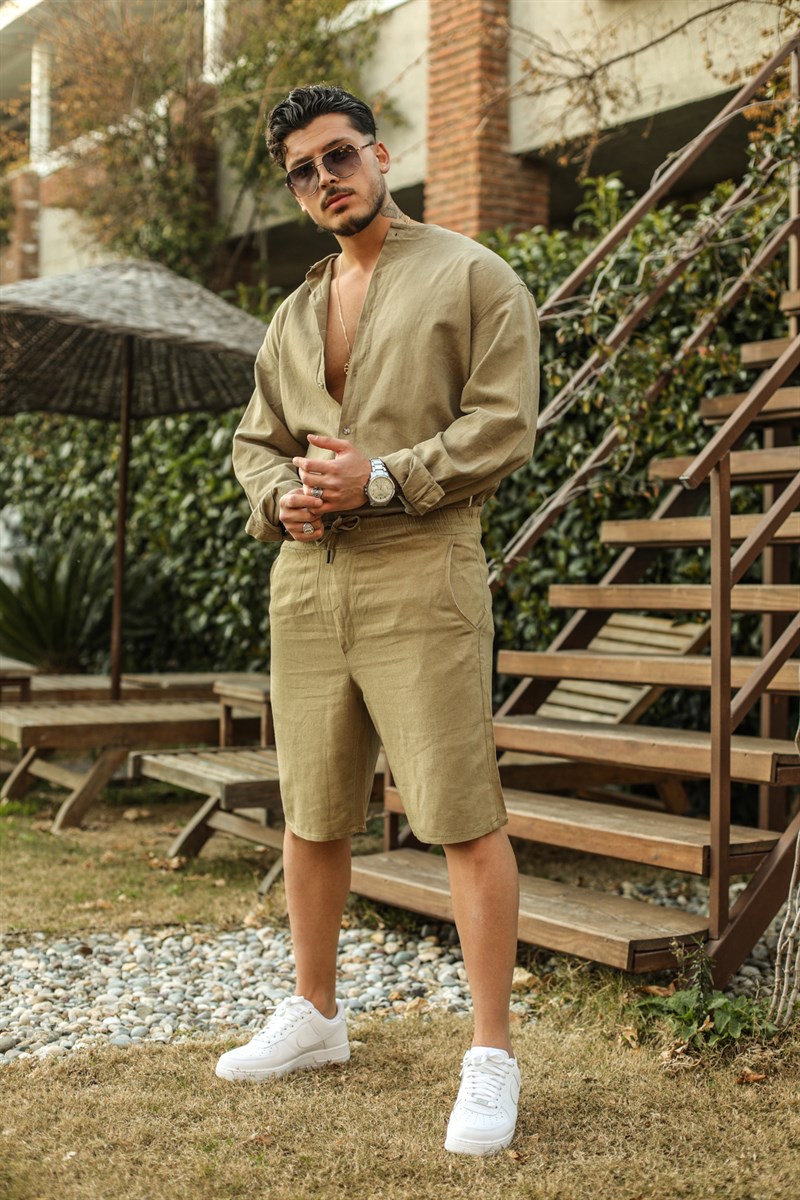 Basic Keten Şort