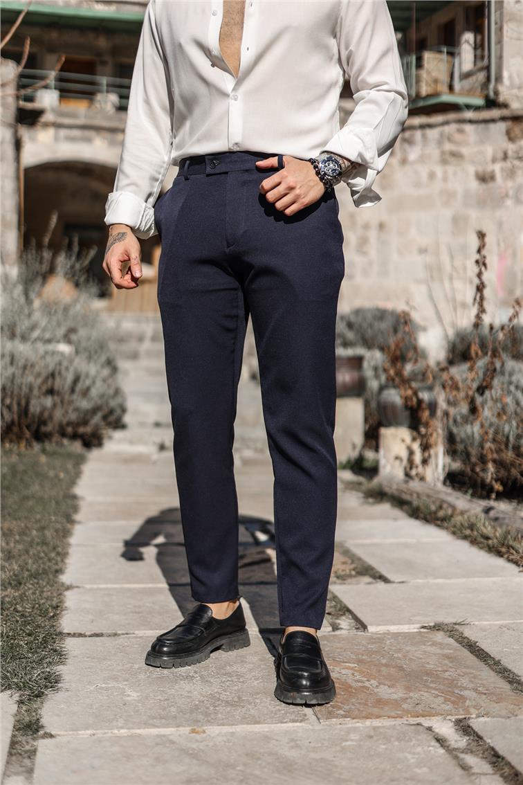 Basic Klasik Pantolon Lacivert