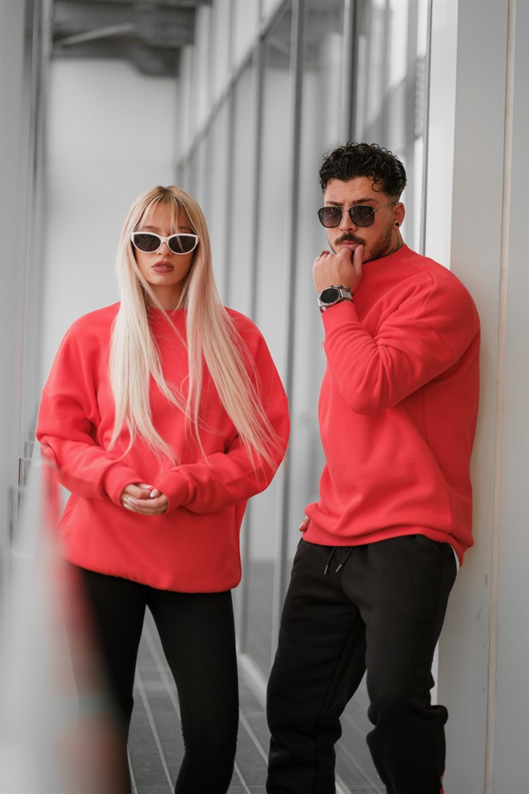 Basıc Oversize Unisex Sweatshirt