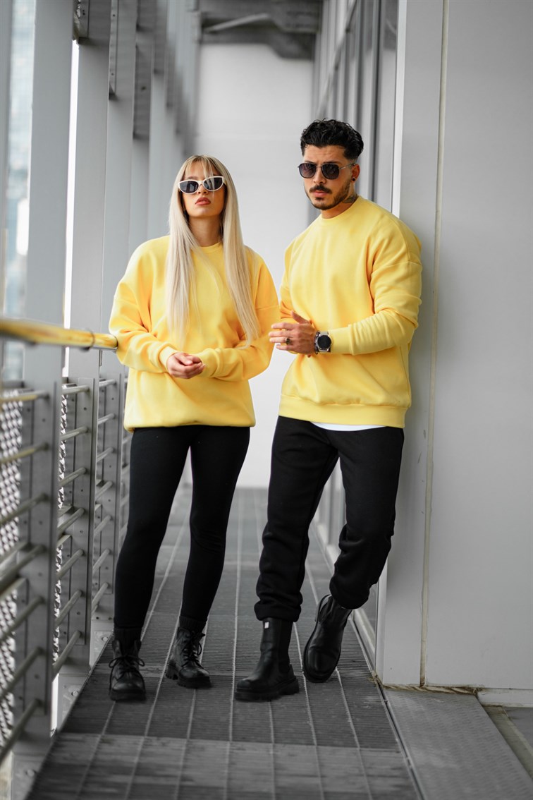 Basıc Oversize Unisex Sweatshirt
