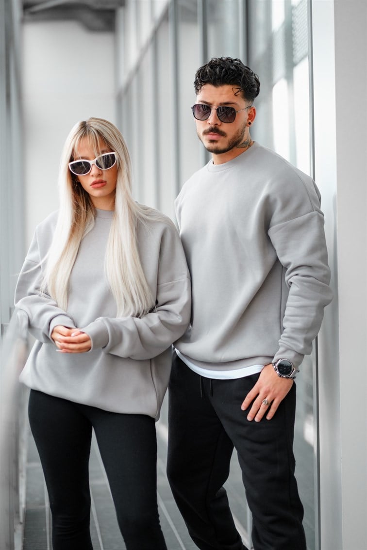 Basıc Oversize Unisex Sweatshirt