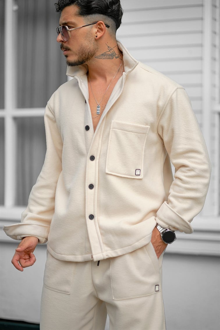 Basıc Polar Oversize Gömlek