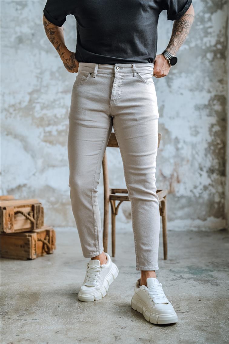 Basic Skinny Jean Taş