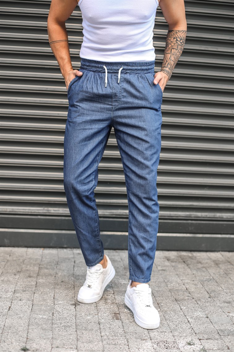 Beli Lastikli Mom Jean