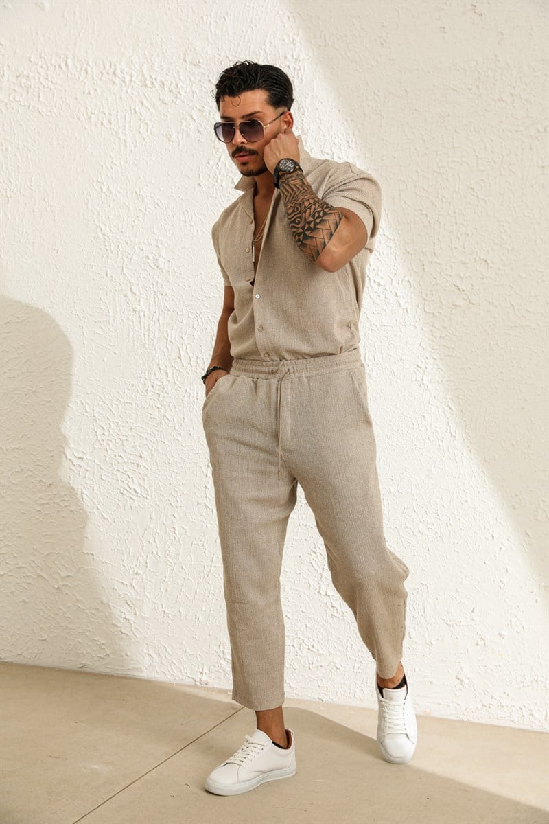Boyfriend Örgülü Pantolon
