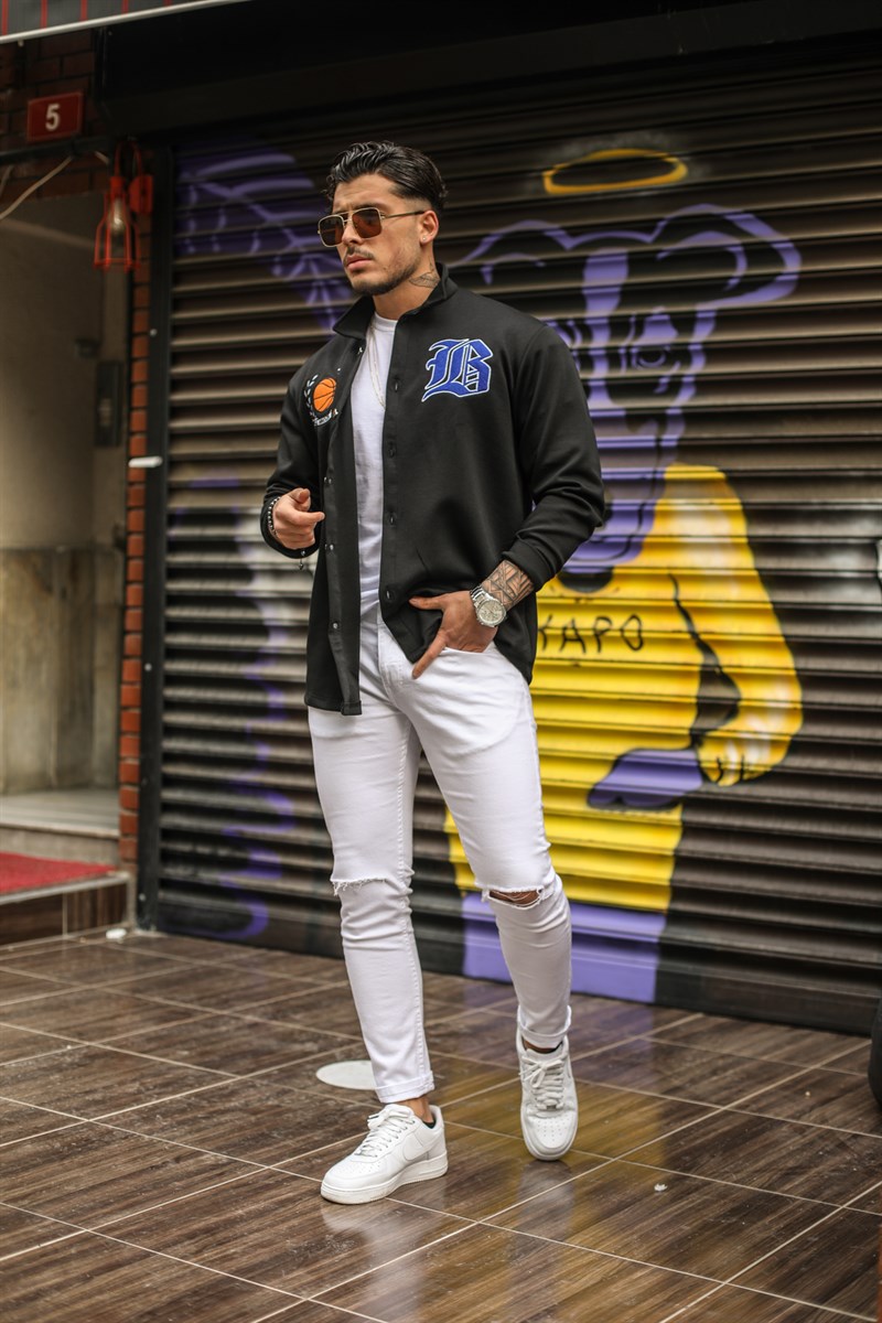 BS Nakışlı Mevsimlik Ceket