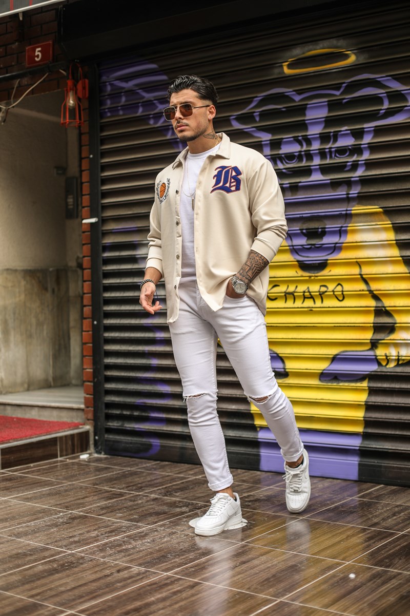 BS Nakışlı Mevsimlik Ceket