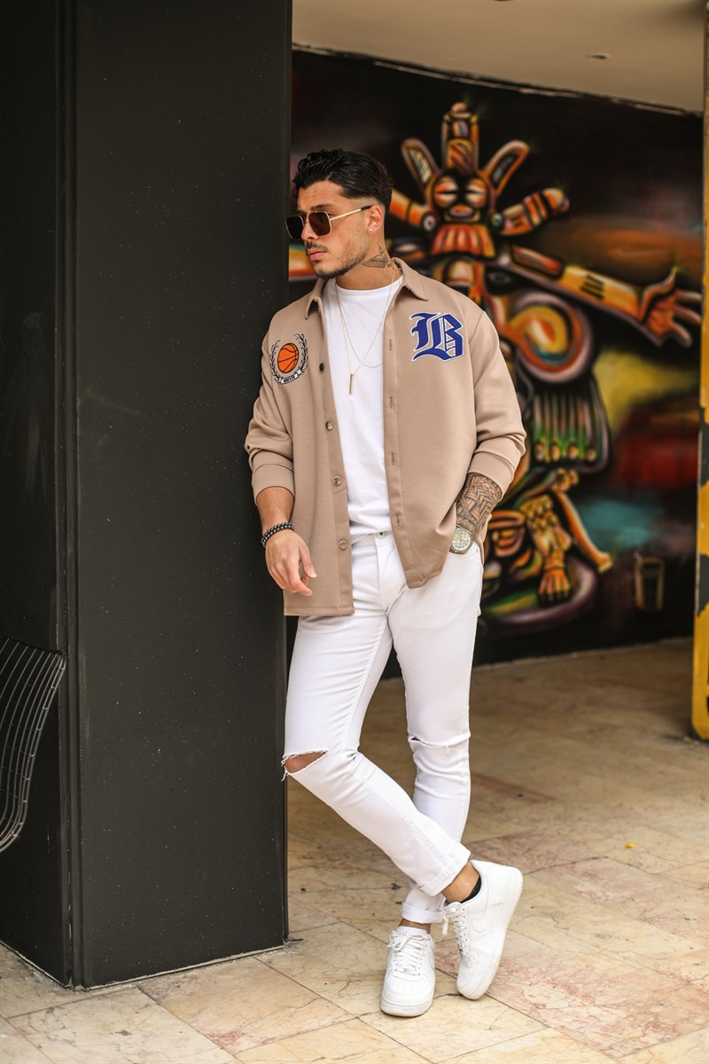 BS Nakışlı Mevsimlik Ceket