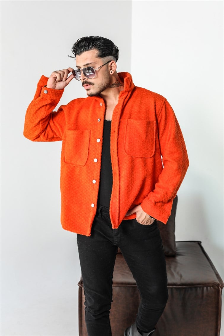 Cep Detaylı Oversize Ceket