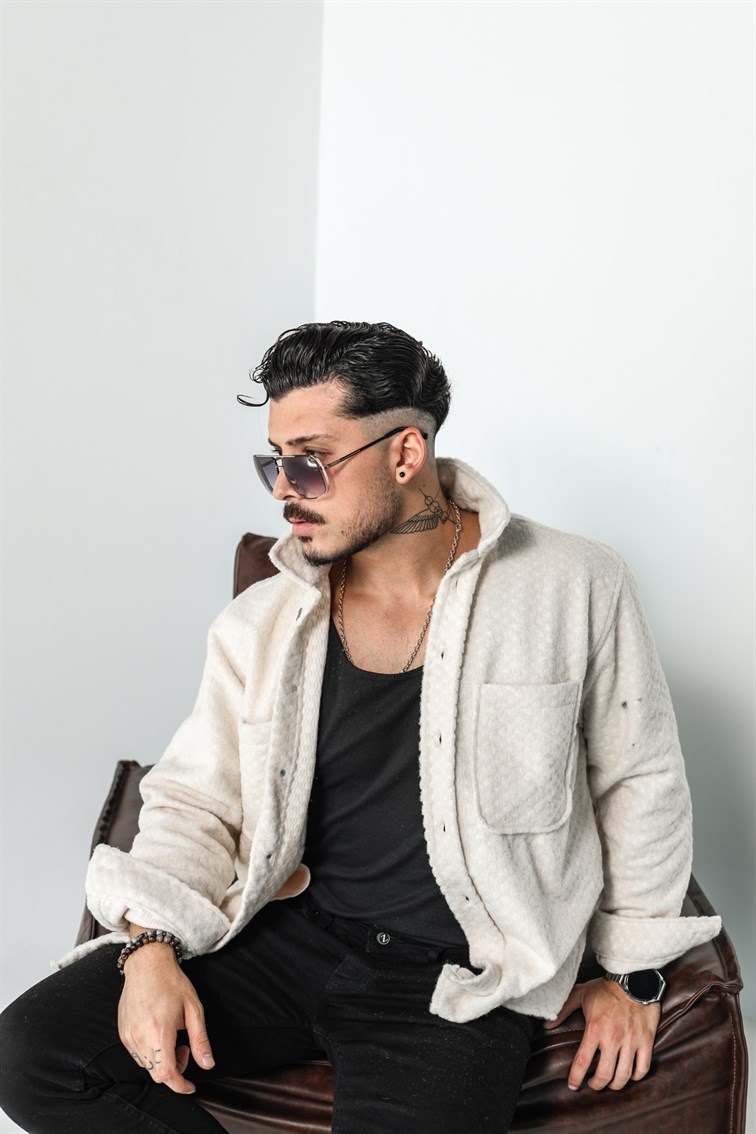 Cep Detaylı Oversize Ceket