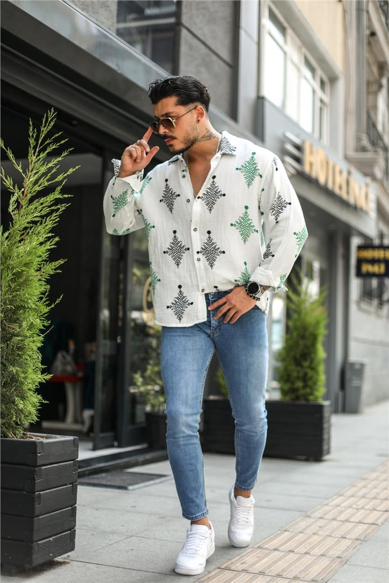 Cep Taşlamalı Skinny Jean Yıkamalı Açık Mavi