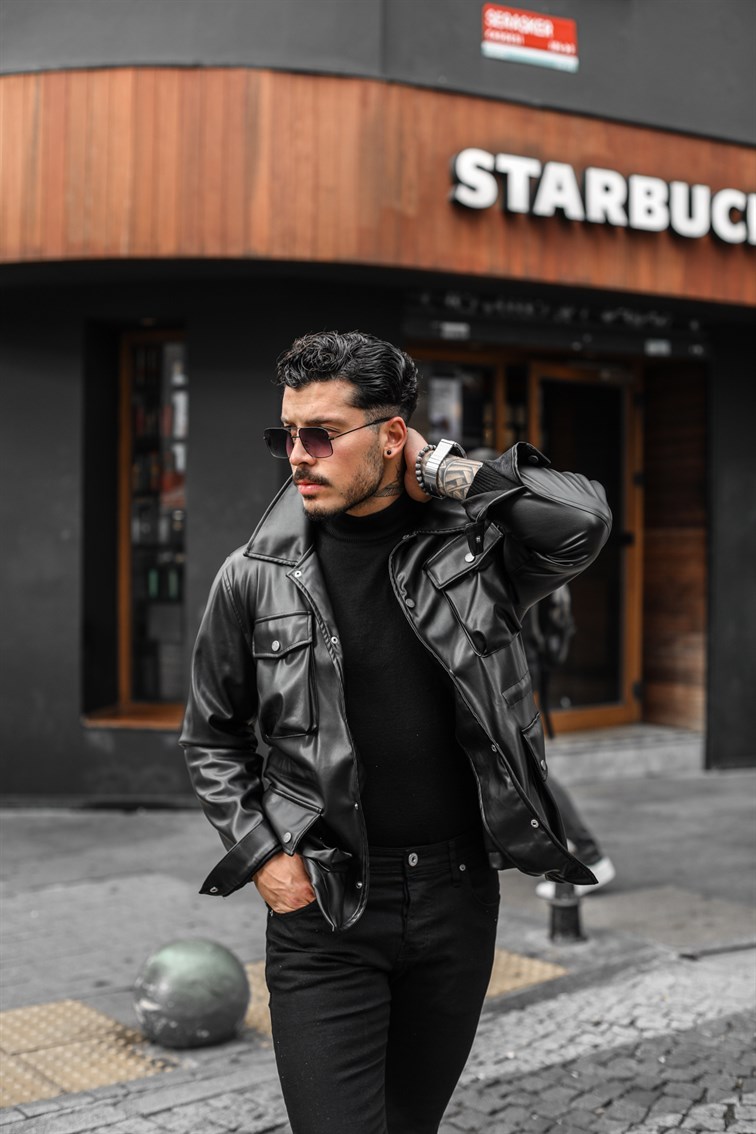 Cepli Vintage Deri Ceket