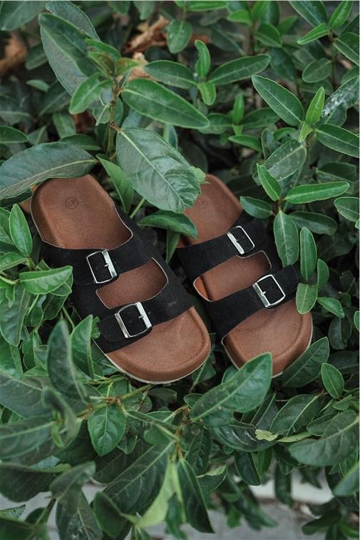 ÇİFT TOKA TERLİK Siyah