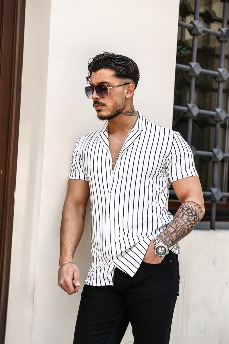 Çizgili Regular Gömlek