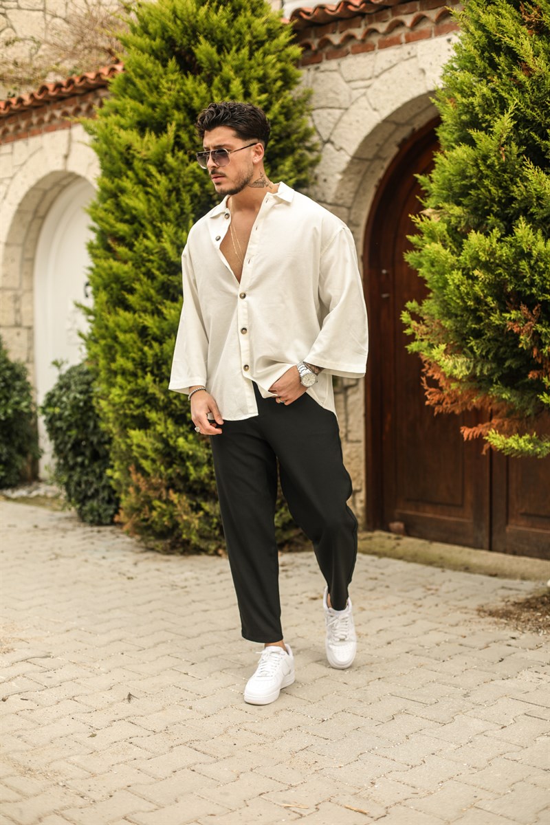 Fakir Kol Oversize Gömlek