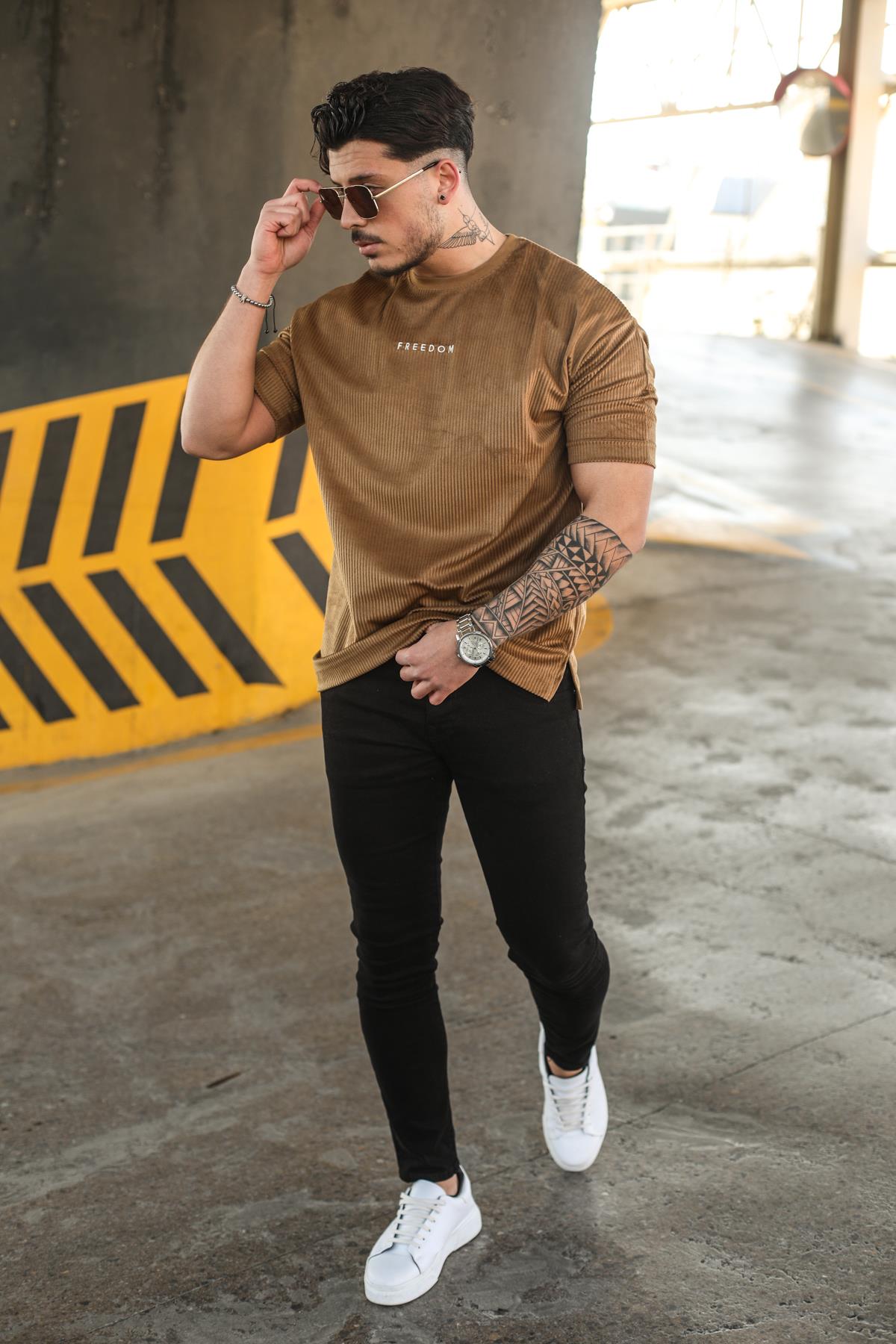Freedom T-Shirt Kahve