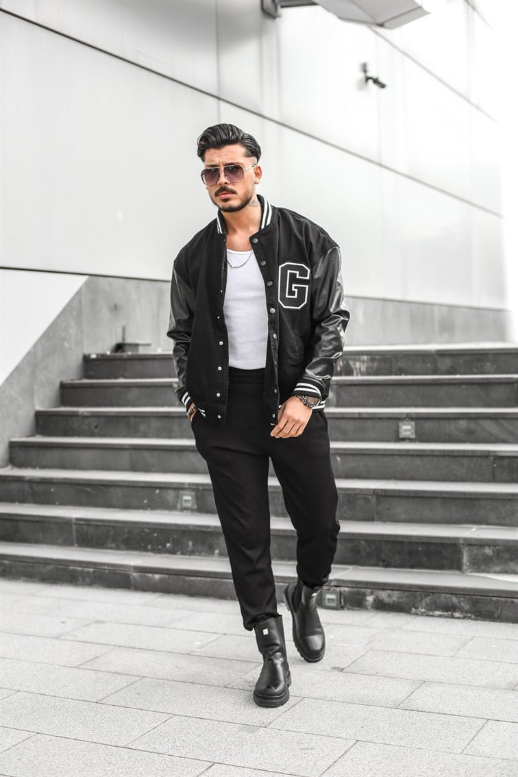 G Detay Oversize Kolej Ceket