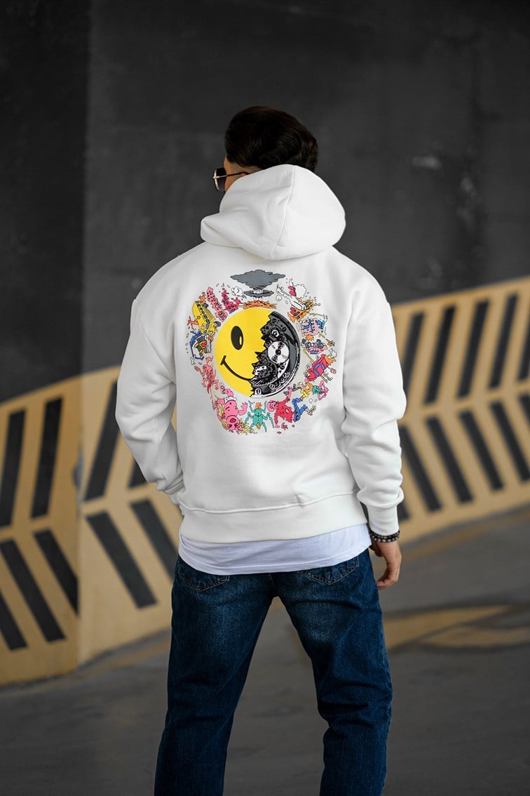 Graffiti Oversize Sweatshirt