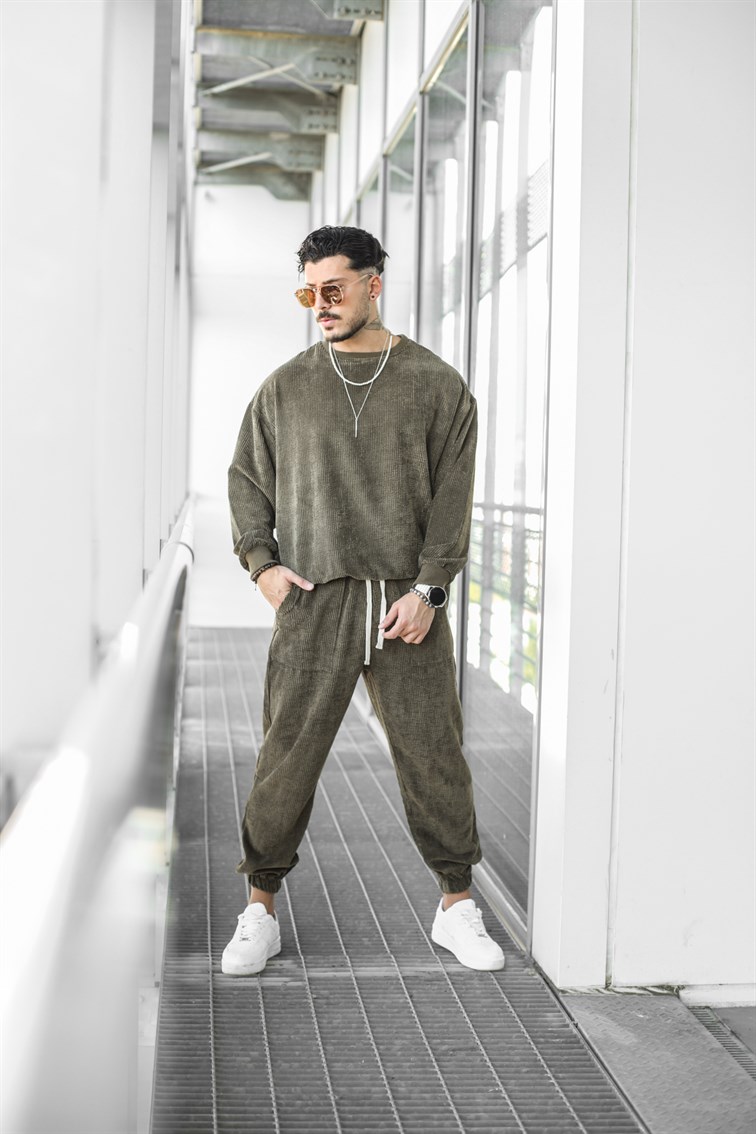 Kadife Oversize Sweatshirt