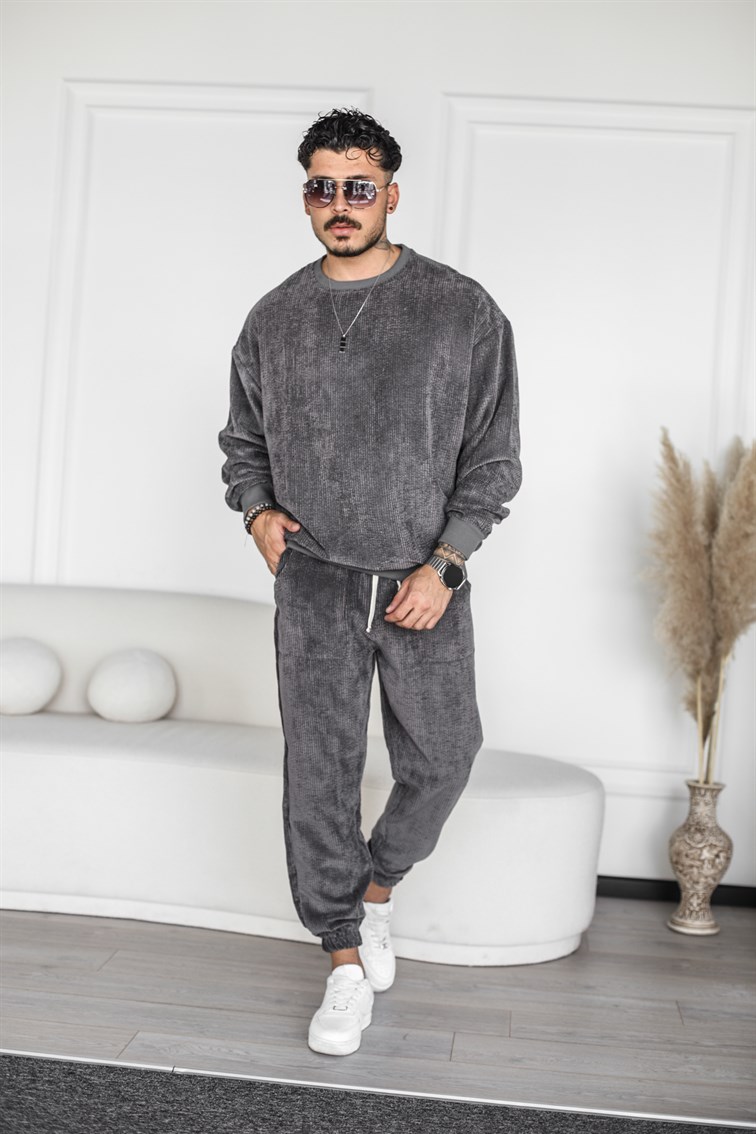 Kadife Oversize Sweatshirt