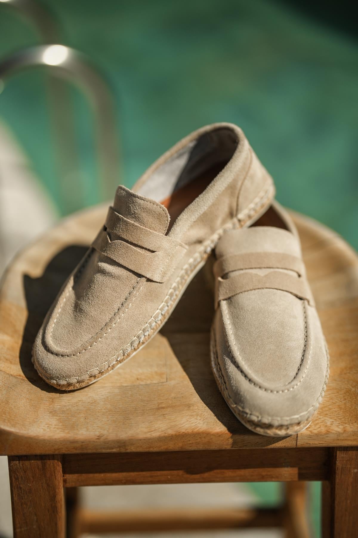 Kaşe Espadril Ayakkabı Bej