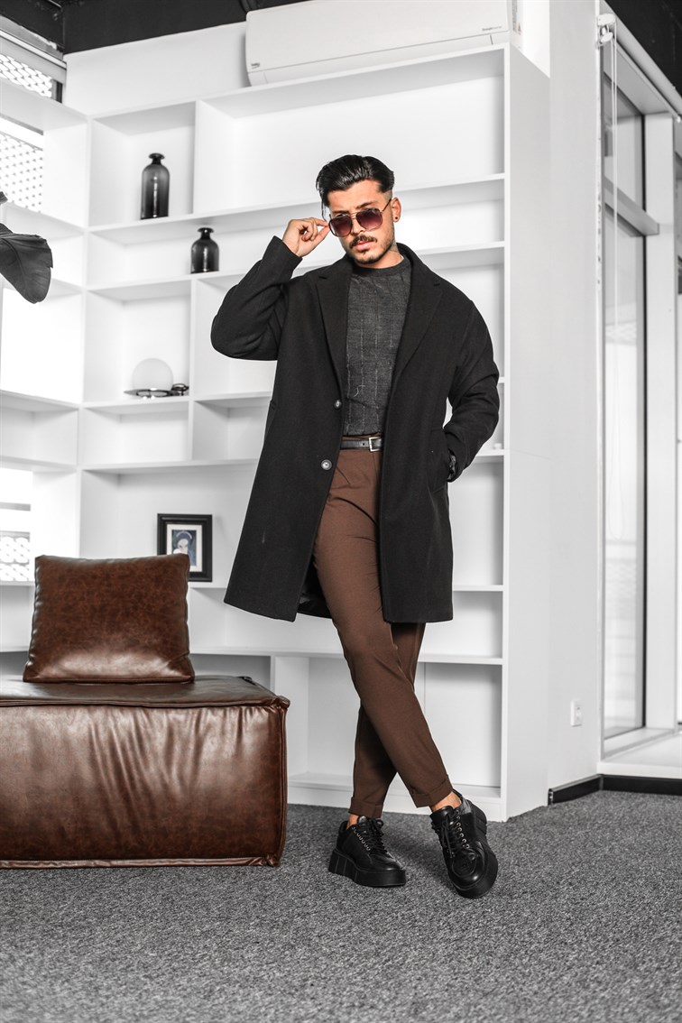 Kaşe Oversize Kaban