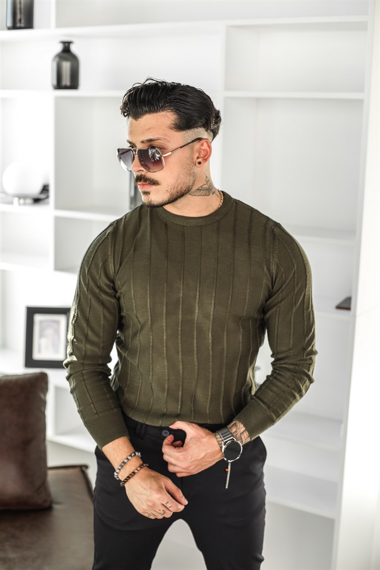 Kendinden Çizgili Trko Kazak