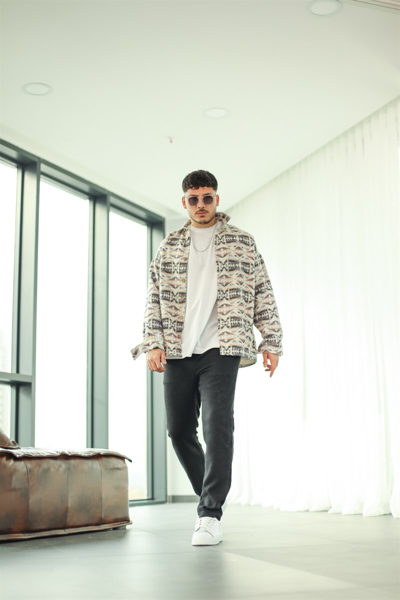 Kilim Desen Oduncu Gömlek