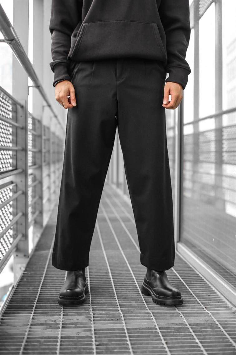 Klasik Kumaş Loose Pantolon
