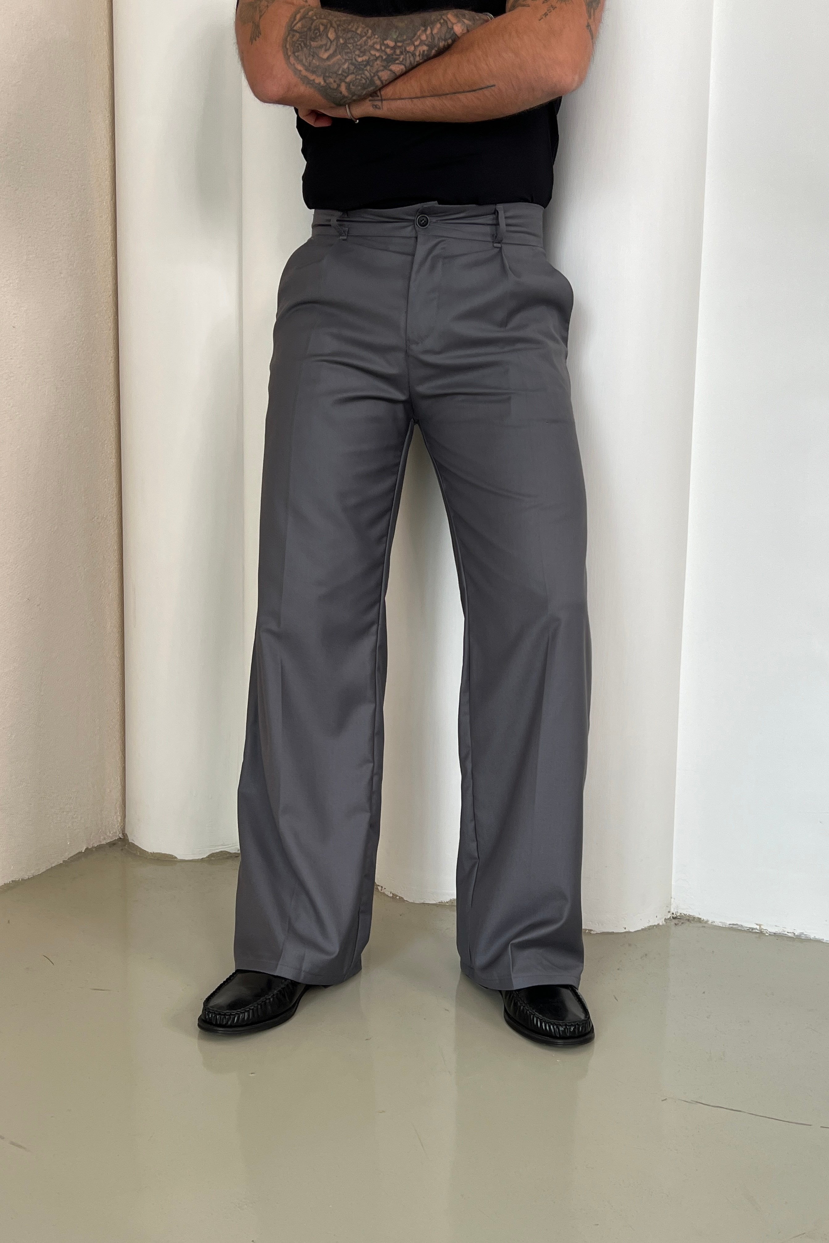 Kore Model Bol Pantolon Antrasit