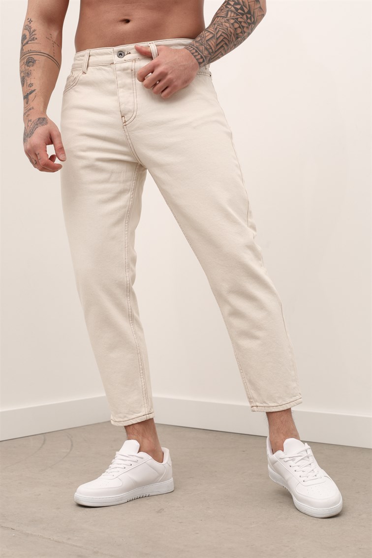 Krem Boyfriend Jean