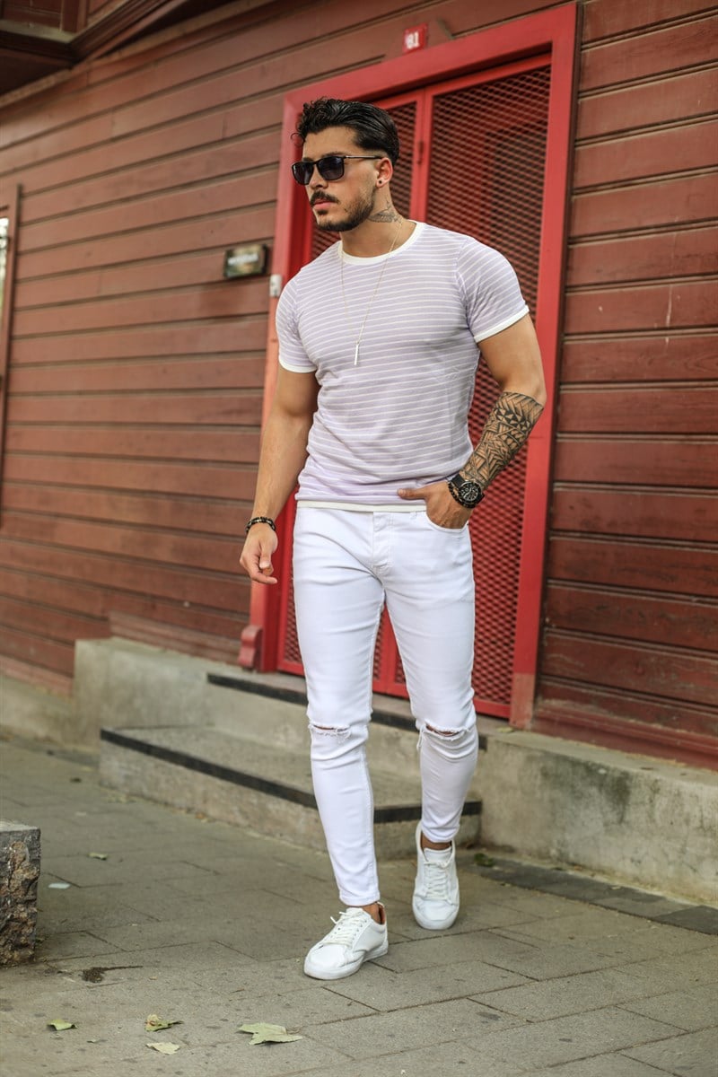 Lastikli Fit Kesim T-Shirt