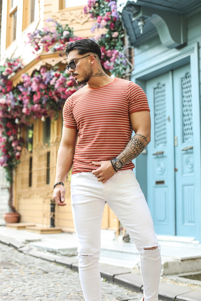 Lastikli Fit Kesim T-Shirt