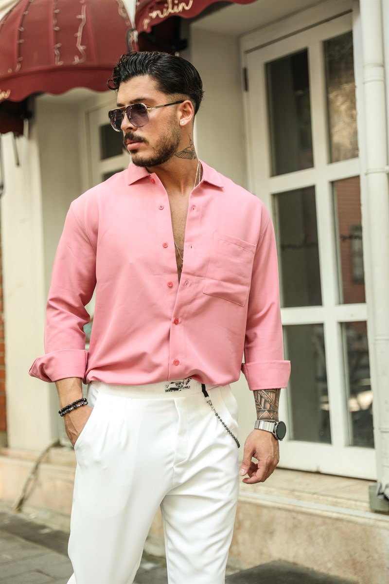 Liyosel Pamuklu Oversize Gömlek