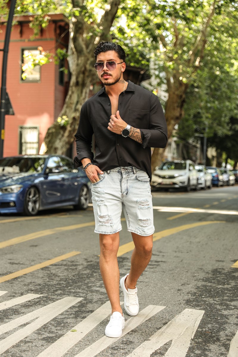 Liyosel Pamuklu Oversize Gömlek