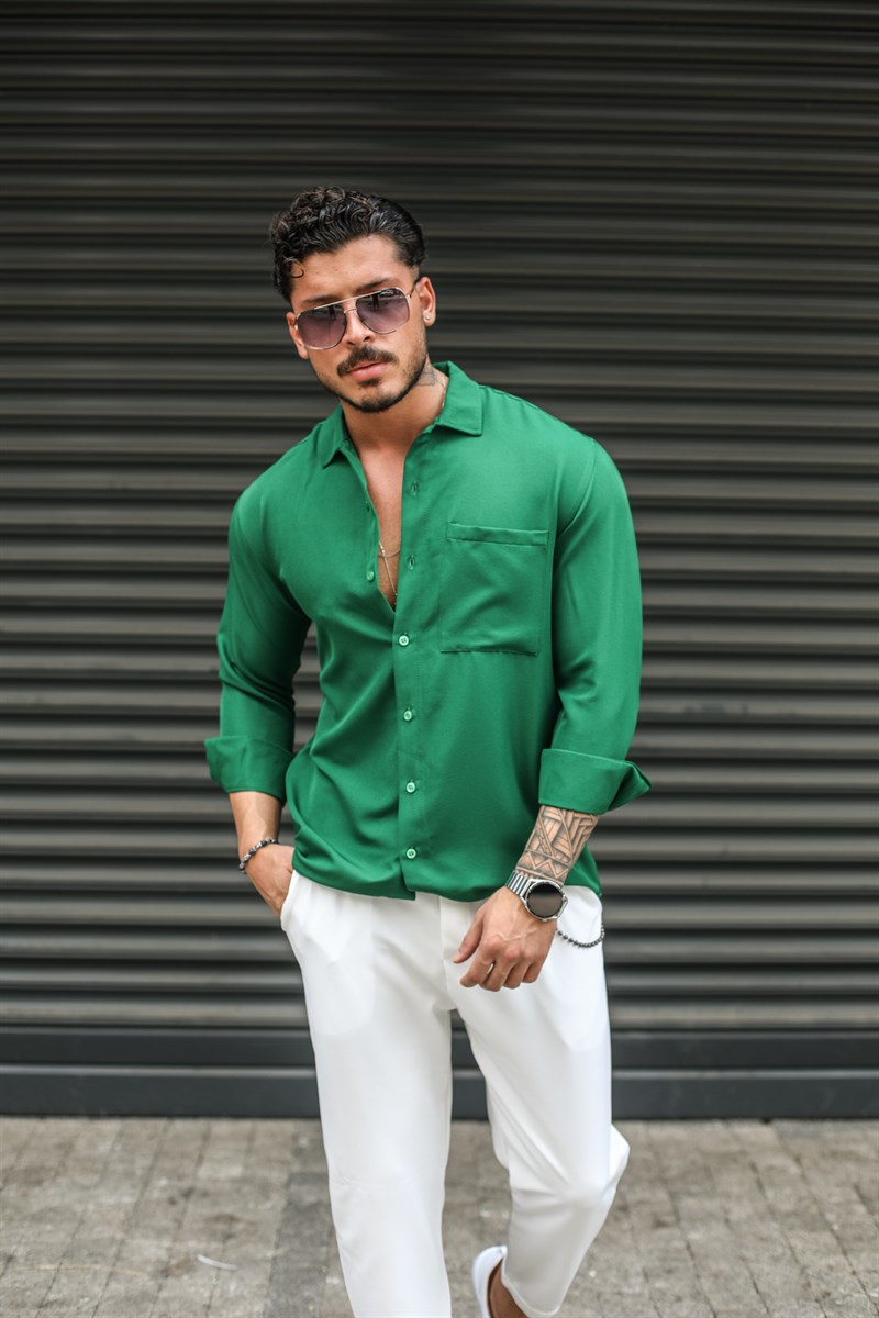 Liyosel Pamuklu Oversize Gömlek