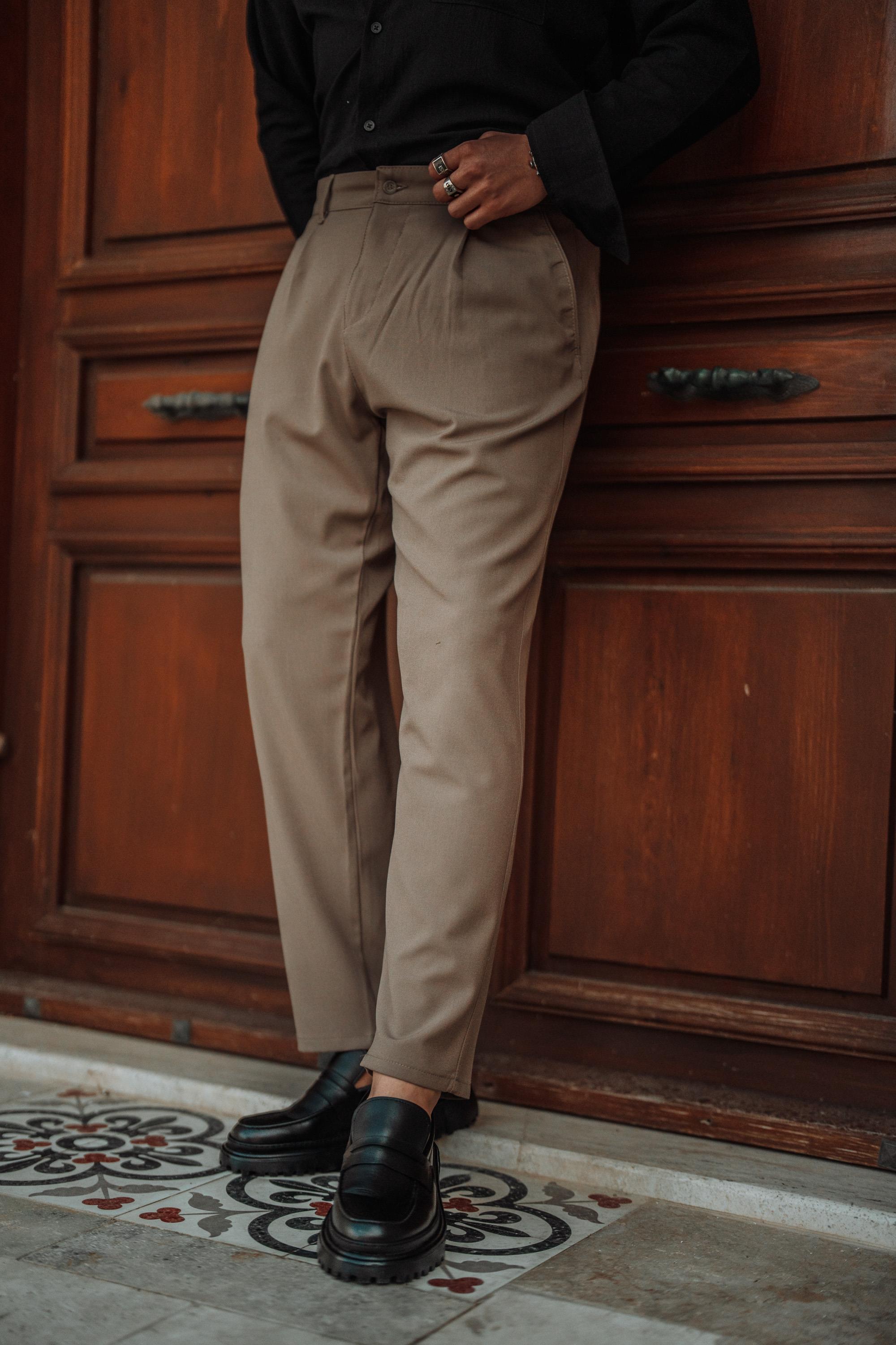 OUTFİT-MAN Baggy Pantolon Kahve